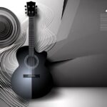 Bariton-Stimme mit Gitarre