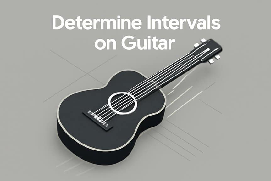 determine guitar intervals accurately 0103c