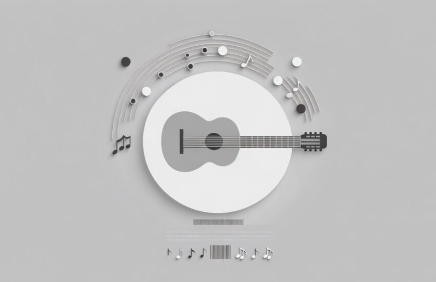 Bestimm die Gitarrenintervalle!
