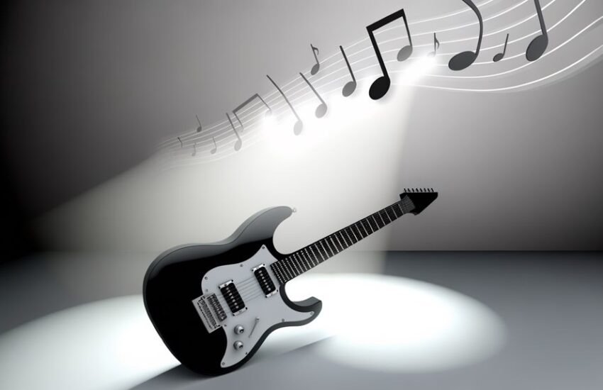 Dominante Akkorde auf Gitarre