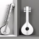 Indische Laute und Sitar-Adaption