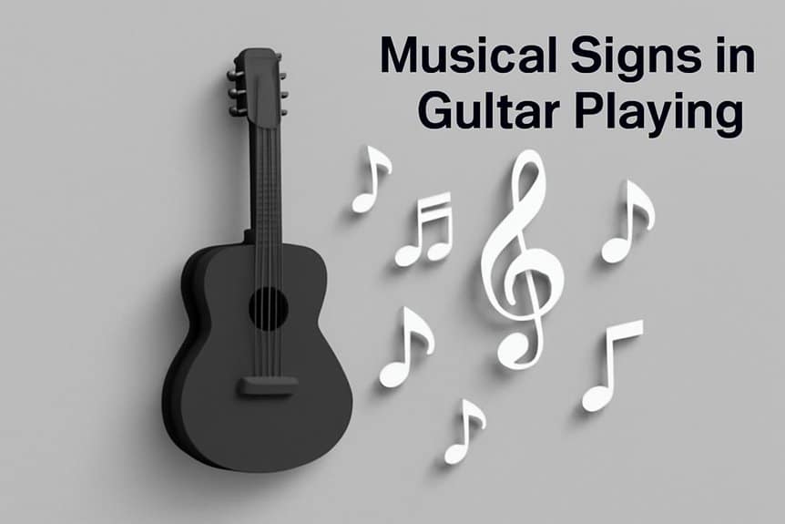 musical signs for guitar wdz0j