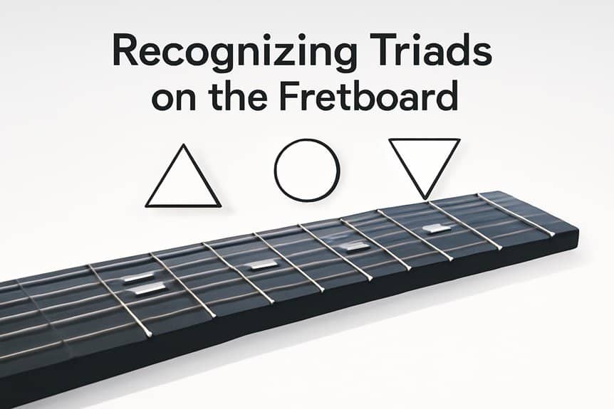 recognizing triads on guitar difsb